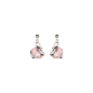 Marazzini - Boucles d'oreilles métal rose - Ref RHMINROOE1