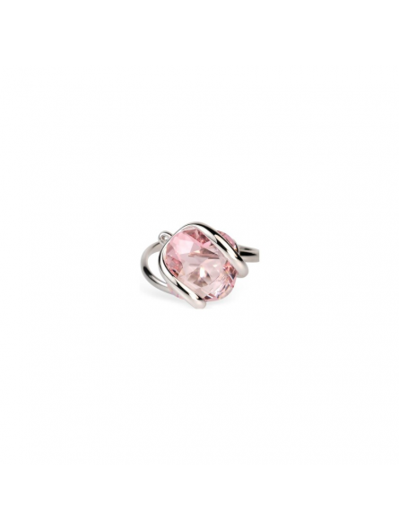 Marazzini - Bague cristal rose - Ref RHMINRORSW