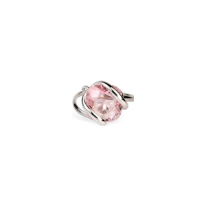 Marazzini - Bague cristal rose - Ref RHMINRORSW