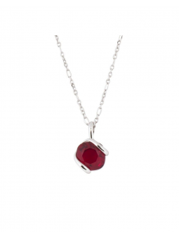 Marazzini - Collier cristal rouge - Ref RHMINSMCDI