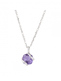 Marazzini - Collier cristal violet - Ref RHMINTACDI