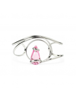 Marazzini - Bracelet cristal rose - Ref RHSFLROBAU