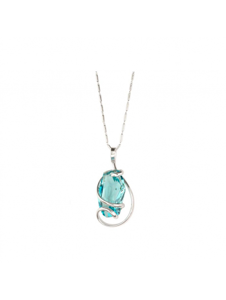 Marazzini - Collier Small Meteor en Laiton et Crista - Ref RHSMETUCDI