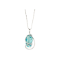 Marazzini - Collier Small Meteor en Laiton et Crista - Ref RHSMETUCDI