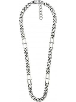 Fossil - Collier D-Link - Acier Bicolore - Réf JF04356040