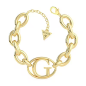 Guess - Bracelet Guess Iconic, acier doré - Réf JUBB01045JWYGS