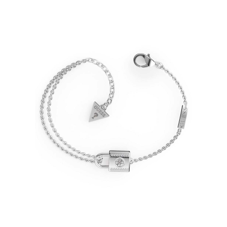 Guess - Bracelet acier rhodié - Réf JUBB01100JWRHS