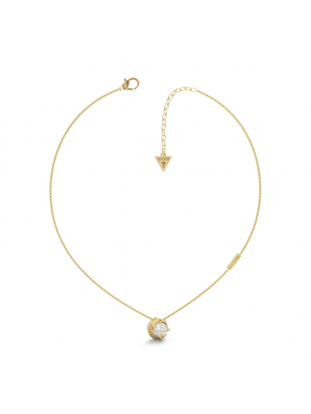 Guess - Collier acier rhodié doré - Réf JUBN01190JWYG
