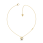 Guess - Collier acier rhodié doré - Réf JUBN01190JWYG