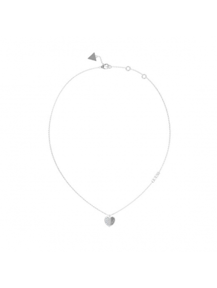 Guess - Collier acier et oxyde de zirconium - Réf JUBN03035JWRH