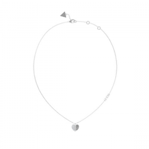 Guess - Collier acier et oxyde de zirconium - Réf JUBN03035JWRH