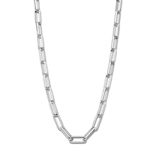 Lotus Style - Collier mailles  - Acier Argenté - Réf LS2230-1/1