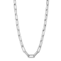Lotus Style - Collier mailles  - Acier Argenté - Réf LS2230-1/1