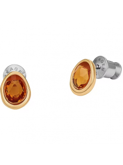 Skagen - Boucles d'oreilles Duo pierres et acier bicolore - Réf SKJ1739710