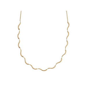 Skagen - Collier vague acier doré - Réf SKJ1746710