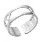Les Georgettes - Bague Girafe métal gris 8mm - Ref 70326131600