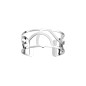 Les Georgettes - Bracelet Enlacement métal gris 25mm - Ref 70391261600000