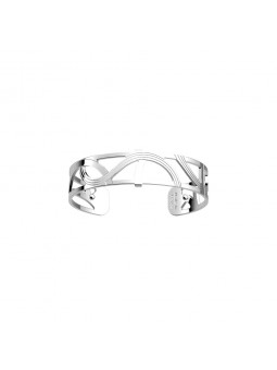 Les Georgettes - Bracelet Enlacement métal gris 14mm - Ref 70393321600000