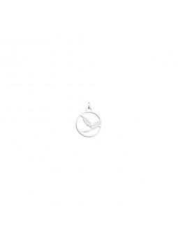 Les Georgettes - Pendentif Epis ble gris 16mm - Ref 70398451600000