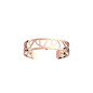 Les Georgettes - Bracelet Torsade métal gris 25mm - Ref 70405621600000