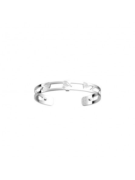 Les Georgettes - Bracelet Flammenco métal gris 8mm - Ref 70411611600000