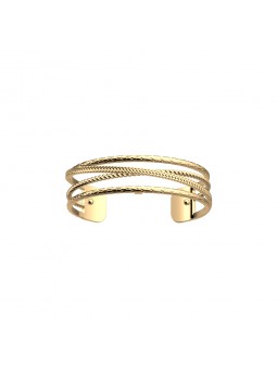 Les Georgettes - Bracelent Swing métal jaune 14mm - Ref 70411660100000