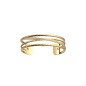 Les Georgettes - Bracelent Swing métal jaune 14mm - Ref 70411660100000