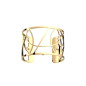 Les Georgettes - Boucles d'oreilles Georgette Doré Brillant Nacre synthétique Jaune - Ref 70412241908000