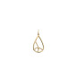 Les Georgettes - Boucles d'oreilles Georgette Doré Brillant Nacre synthétique Jaune - Ref 70412241908000