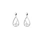 Les Georgettes - Boucles d'oreilles Georgette Doré Brillant Nacre synthétique Jaune - Ref 70412241908000