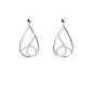 Les Georgettes - Boucles d'oreilles Georgette Doré Brillant Nacre synthétique Jaune - Ref 70412241908000