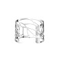 Les Georgettes - Bracelet Phenix métal gris 40mm - Ref 70412831600000