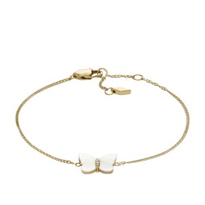 Fossil Bijoux - Bracelet chaine papillon sutton radiant wings - Ref JF04425710