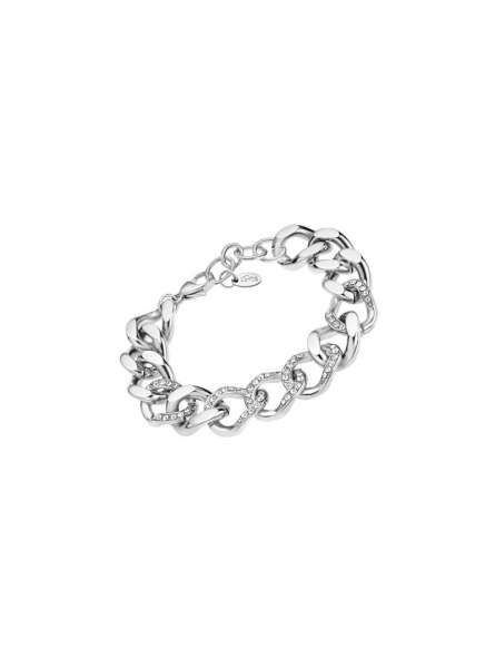 Lotus Bijoux - Bracelet Style acier argenté céramique bicolore - Ref LS2252-2/1