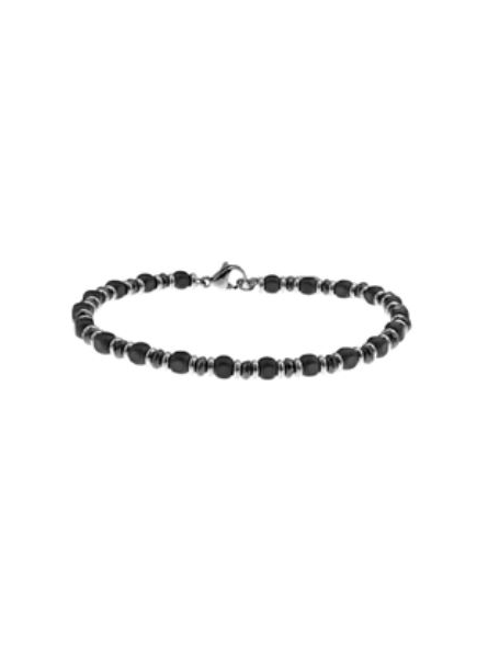 Officina - Bracelet en acier noir - Ref OI153