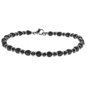 Officina - Bracelet en acier noir - Ref OI153