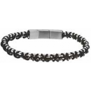 Officina - Bracelet en acier  noir  - Ref OI155