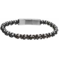 Officina - Bracelet en acier  noir  - Ref OI155