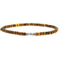 Officina - Bracelet en acier marron 20cm  - Ref OI196
