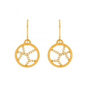 Les Georgettes - Boucles D'oreilles Les Précieuses jaune - Ref 70326291908000