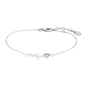 Lotus - Bracelet battement de coeur métal gris  - Ref LP3041-2/1