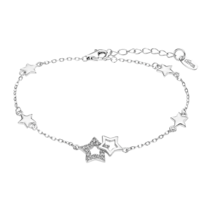 Lotus - Bracelet étoile métal gris  - Ref LP3177-2/1