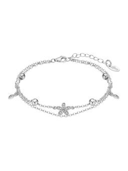 Lotus - Bracelet argent trendy métal gris - Ref LP3178-2/1