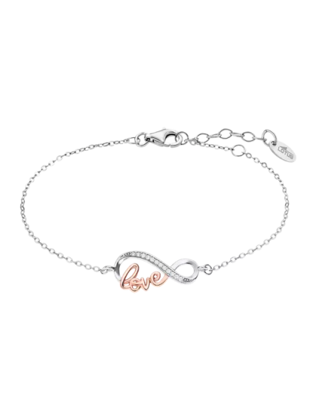 Lotus - Bracelet bicolore love infini  - Ref LP3214-2/1