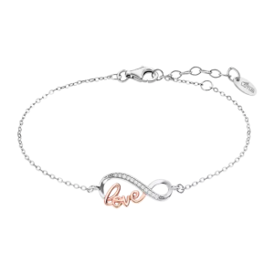 Lotus - Bracelet bicolore love infini  - Ref LP3214-2/1