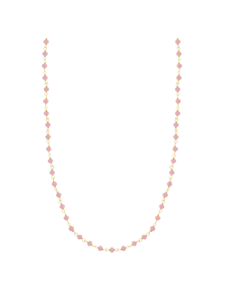 Lotus - Collier trendy métal jaune  - Ref LP3770-1/1