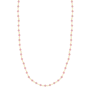 Lotus - Collier trendy métal jaune  - Ref LP3770-1/1