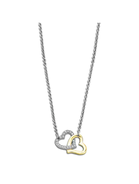 Lotus - Collier Coeur Lotus Style Woman's Heart Acier - Ref LS2117-1/1