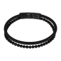 Lotus - Bracelet double acier noir  - Ref LS2389-2/1