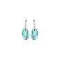 Marazzini - Boucles D'Oreilles Pendantes Small Meteor en Laiton et Cristal - Ref RHSMETUOE1